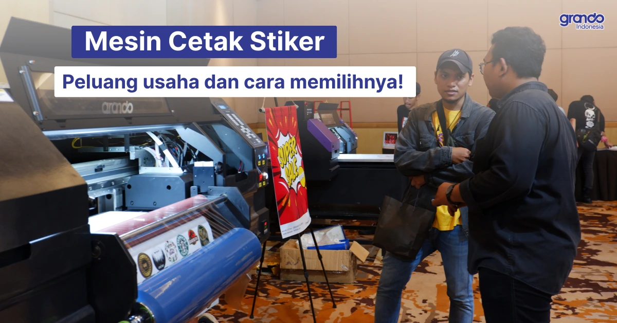 mengenal mesin cetak stiker