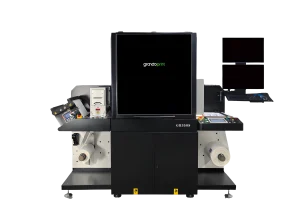 mesin uv cetak label grando gr350s