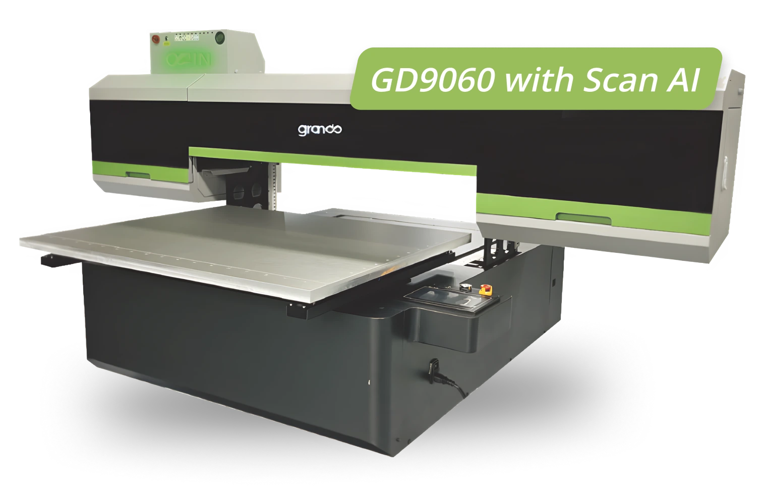 mesin digital printing uv flatbed gd9060 with scan ai
