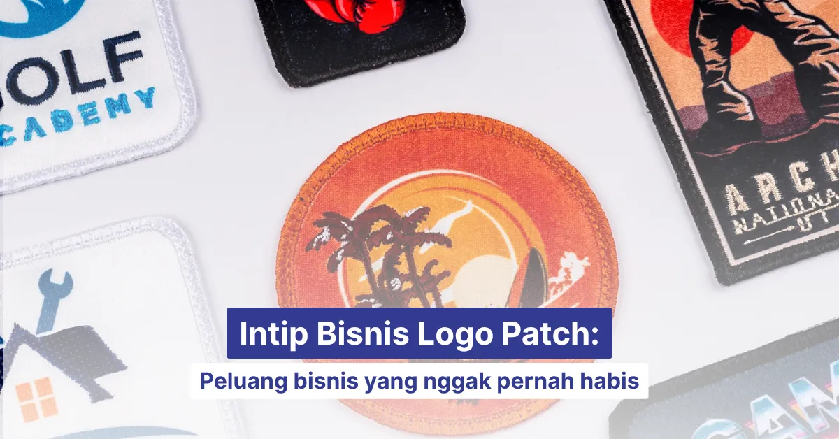 intip bisnis logo patch dan peluangnya