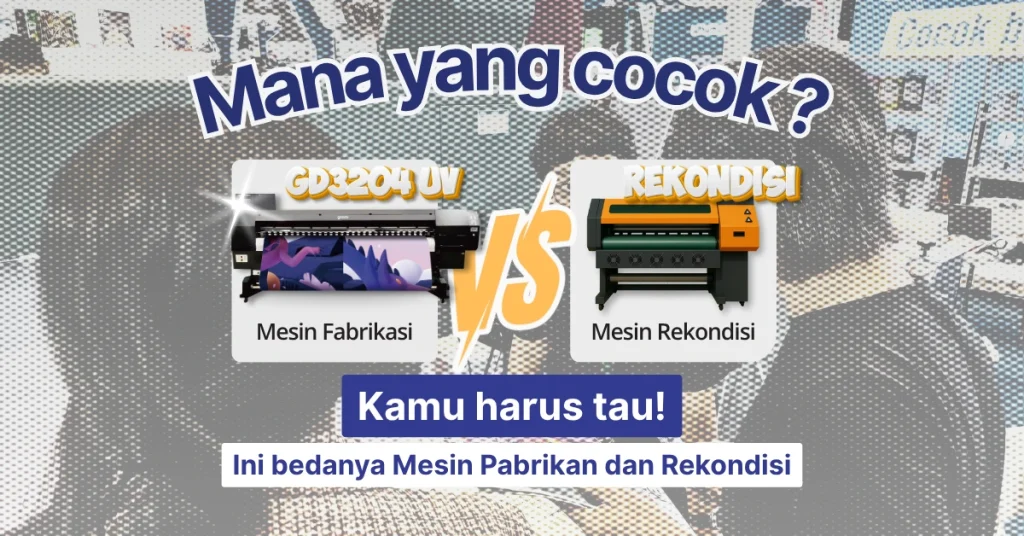 perbedaan mesin pabrikan dan mesin rekondisi