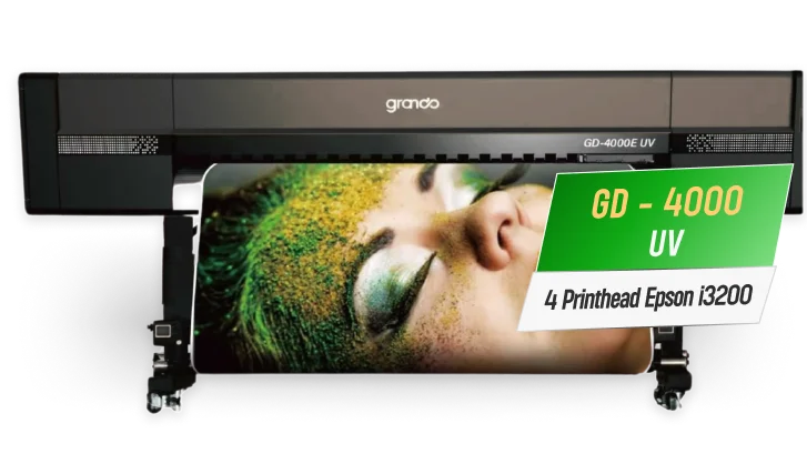 GD4000 UV Roll to roll Digital printing