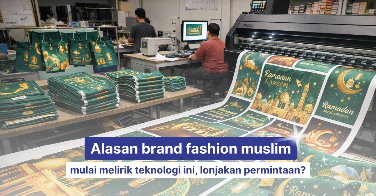 alasan brand fashon muslim mulai melirik sublimasi pada saat ramadhan
