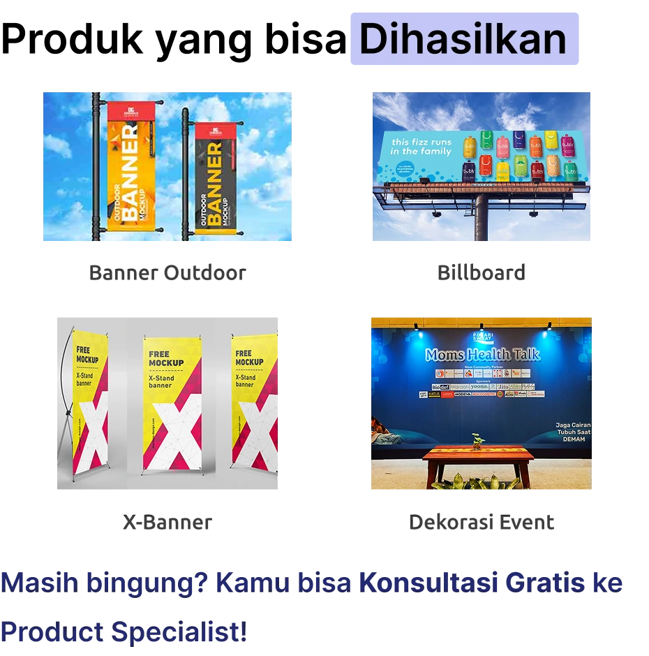 Produk Hasil dari Solvent Grando GDK512i