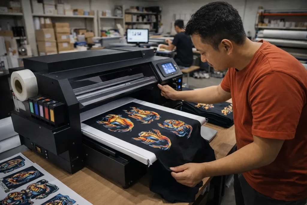 jangan sampai salah pilih mesin investasi, inilah kelebihan dan kekurangan mesin dtf lengkap