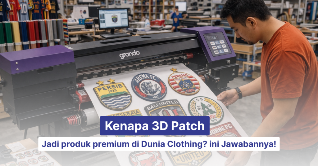 kenapa 3d patch jadi produk premium di dunia clothing