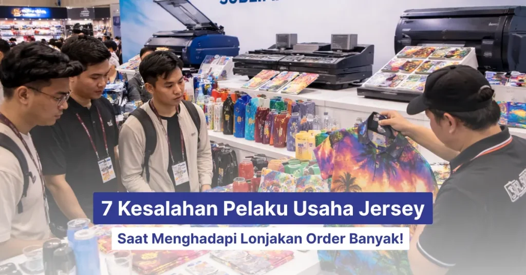 7 kesalahan pelaku usaha bisnis jersey saat menghadapi lonjakan orderan