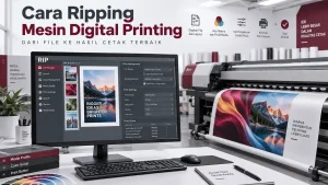 Cara Ripping Mesin Digital Printing