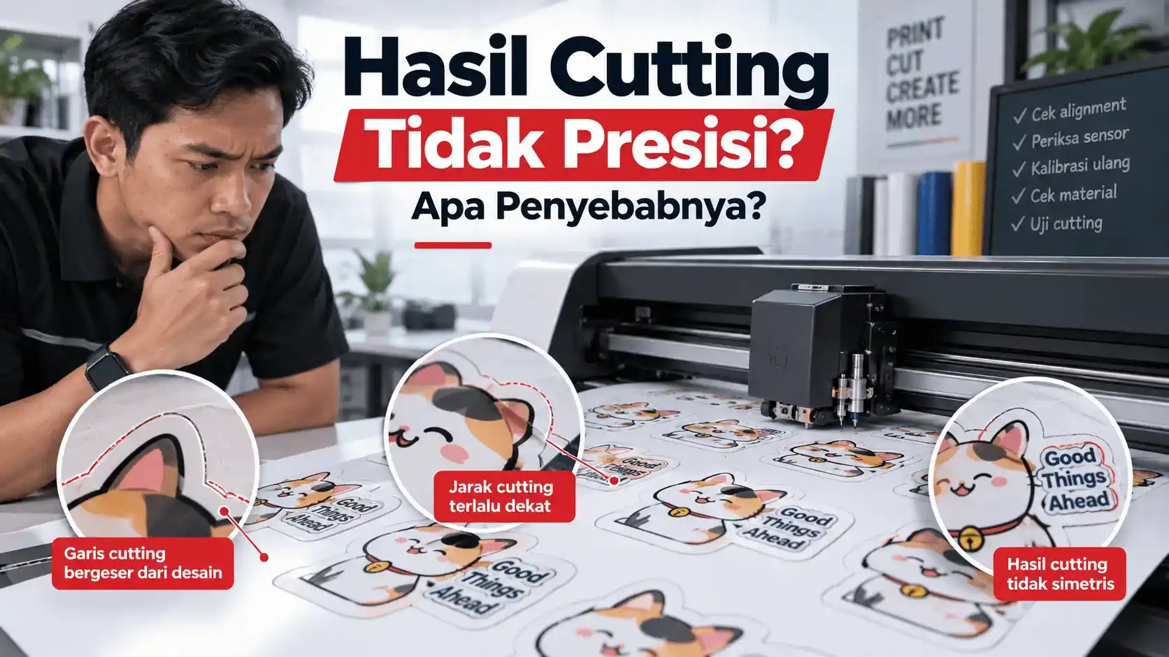 Hasil Cutting Tidak Presisi Apa Penyebabnya