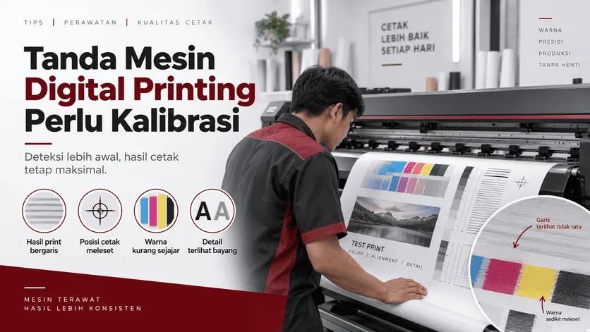 Kalibrasi Mesin Digital Printing