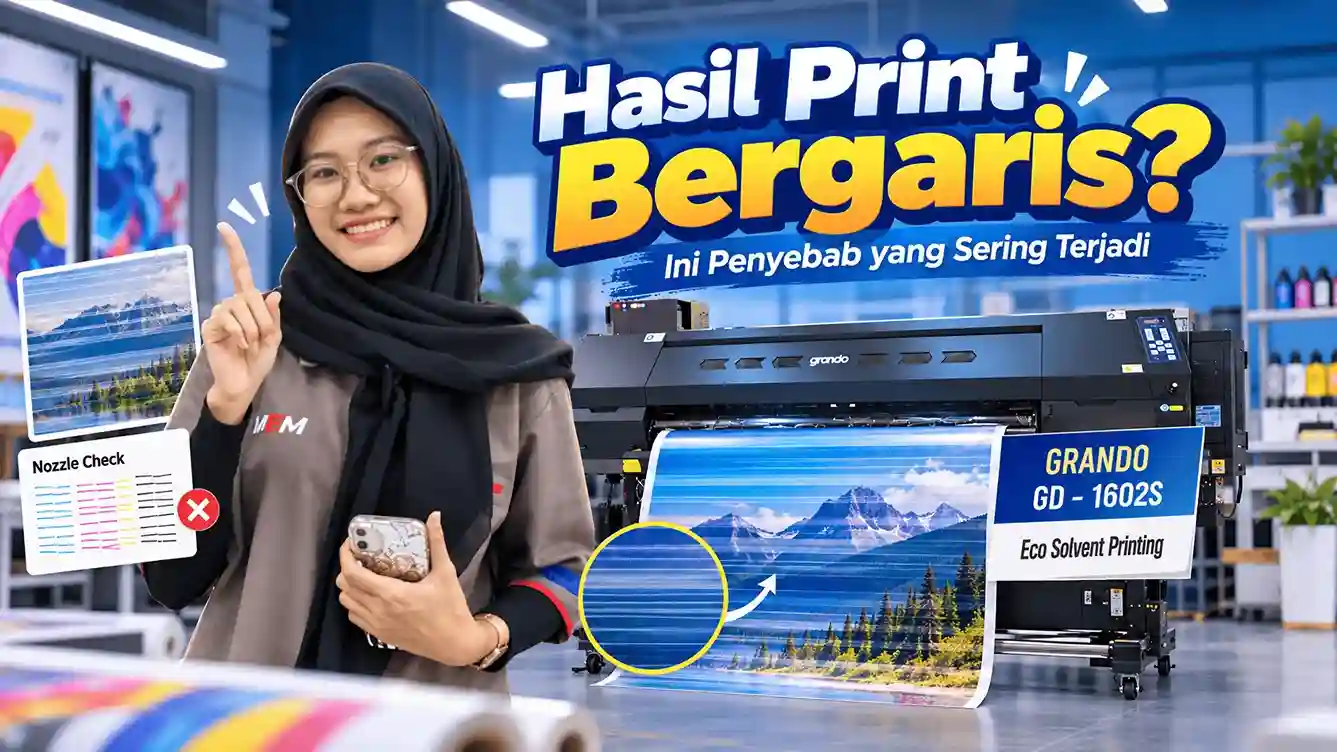 Kenapa Hasil Print Bergaris