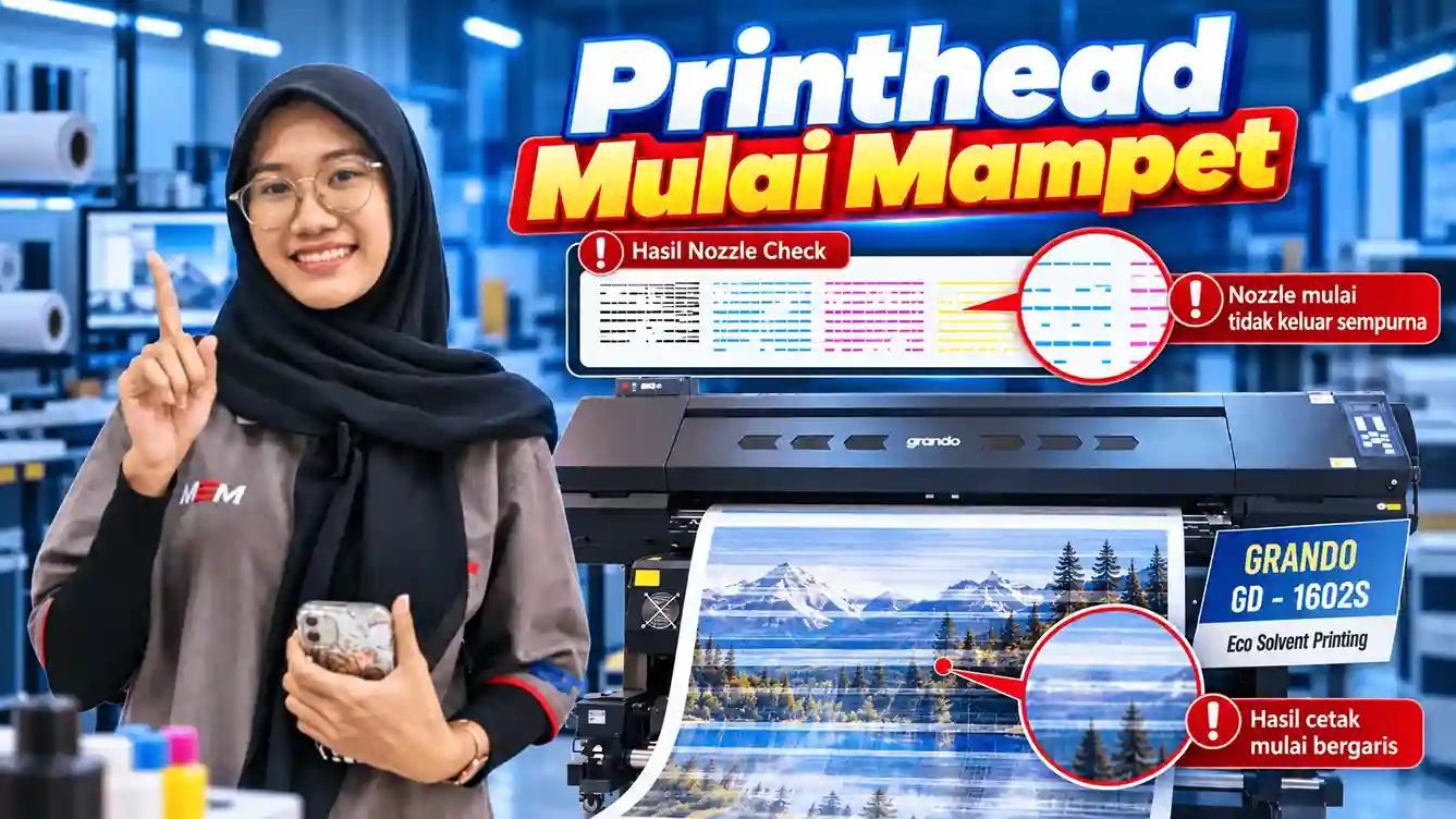 printhead mulai mampet