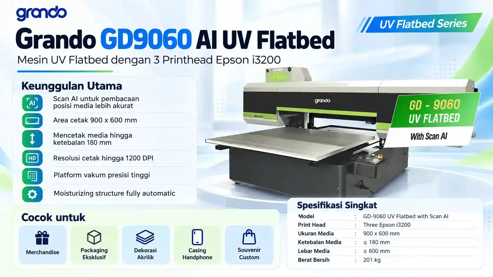 Flatbed 9060 AI